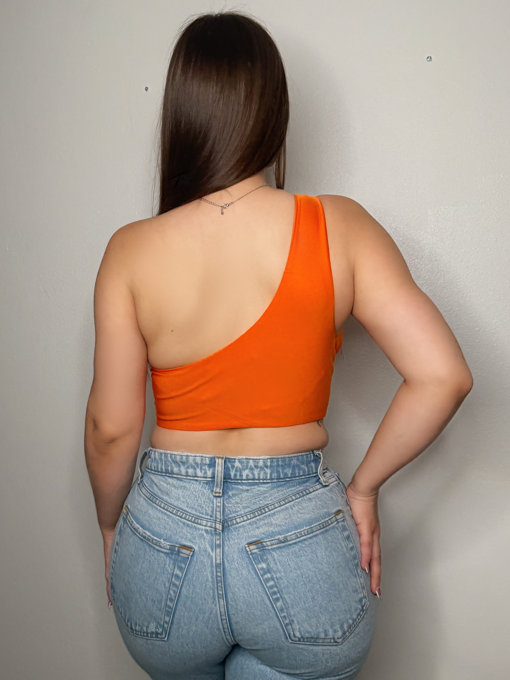 Hot Topic One Shoulder Top